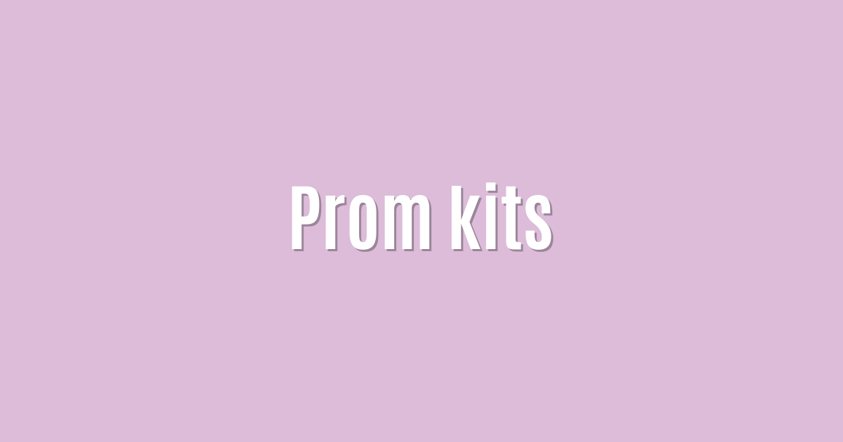 Prom kits