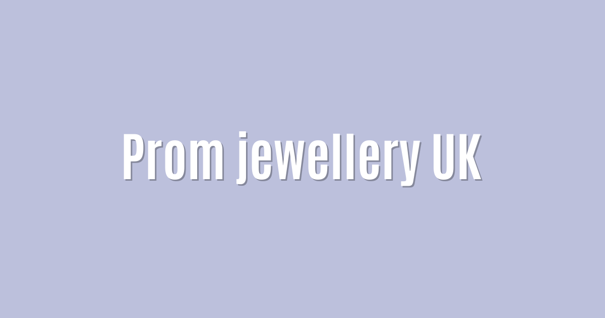 Ultimate: Prom jewellery UK — Winning
