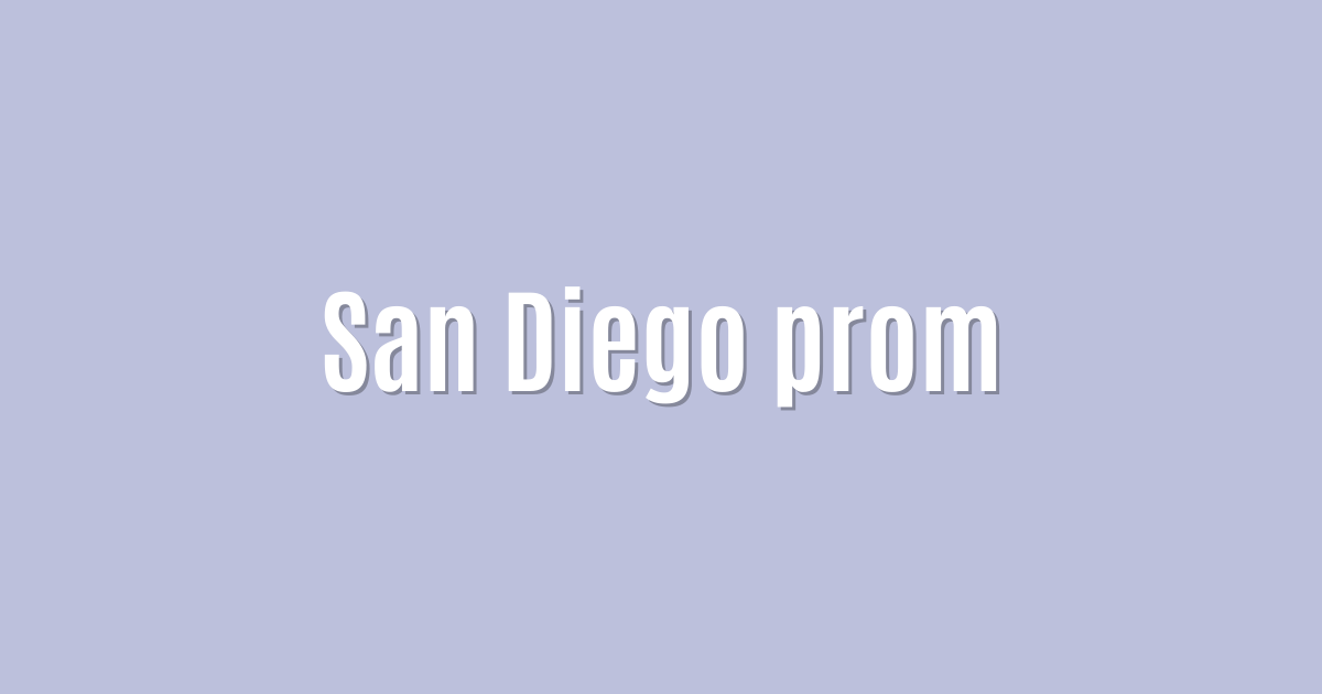 Ultimate: San Diego prom — Winning
