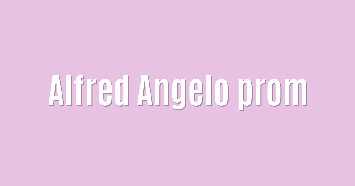Ultimate: Alfred Angelo prom — Success