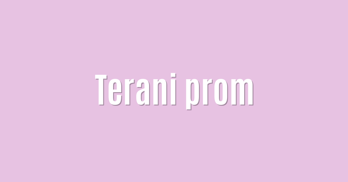 Ultimate: Terani prom — Amazing